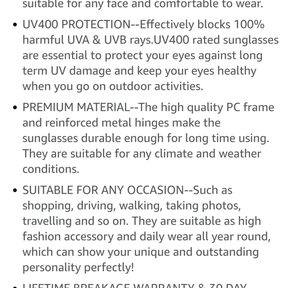 Square glitter Colorblock 😎 Sunglasses - Picture 8 of 8